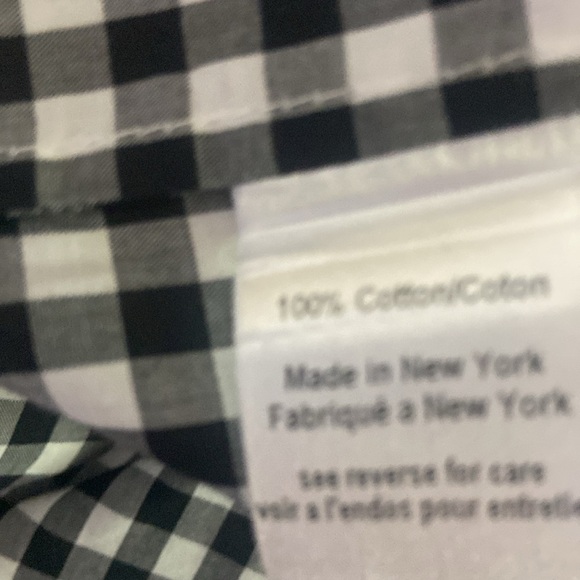 Caroline Constas Artemis Bustier Multi Colored Gingham 100% Cotton Boning Medium - Picture 4 of 5